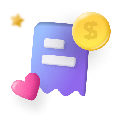 3d-receipt-with-coin-and-heart