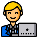 office-worker-laptop-icon